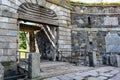 The main symbol of Suomenlinna - Kuninkaanportti King`s Gate - the principal entrance to the fortress