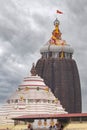 Main temple dome of Jagannath Temple, a famous Hindu temple dedicated to Jagannath or Lord Vishnu in the coastal town of Puri