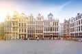 Grand Place square in Brussels, famous tourist destination, Belgium