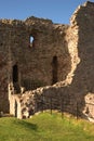 Main tower & dovecot ruins of Hailes Castle, East Lothian