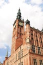 The Main Town Hall of Gdansk, Poland Royalty Free Stock Photo