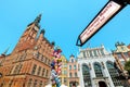 The Main Town Hall in Gdansk, Poland Royalty Free Stock Photo