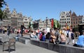 Main town square of Antwerp, Belgium. Royalty Free Stock Photo