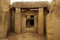 The Main trilithon at the South Temple of the Mnajdra Temples, M