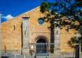 Main view of church in Avila, Spain St Tome the Old