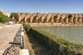 Main view of royal palace square in Meknes, Morocco