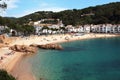 Main view of Tamariu beach and village. This is one of the most wonderful spots of the Spanish mediterranean seaside