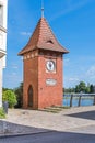 Main water level gauge in Brandenburg an der Havel, Germany