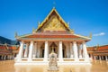 The main wihan of Wat Saket, Bangkok, Thailand Royalty Free Stock Photo