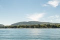 Maine Coast with a Tudor Mansion Royalty Free Stock Photo