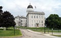 Maine State House, side facade, south elevation, Augusta, ME, USA