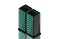 Mainframe, powered server, high technology concept, data center, cloud data storage
