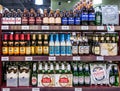 Mainly Belgain beer bottles at Murphy Liquor in Melbourne, Australia