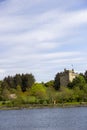 Mains Castle and the James Hamilton Heritage Loch