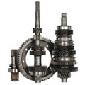 Mainshaft and countershaft Royalty Free Stock Photo