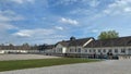Maintenance building building at Dachua Concentration Camp in Germany Royalty Free Stock Photo