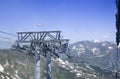 Maintenance of the Cableway lift in the Austrian m