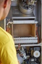 Maintenance, repair, adjustment, gas heater, master service