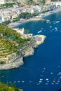 Maiori, beautiful town in Amalfi coast, Italy