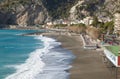 Maiori coast Royalty Free Stock Photo