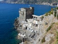 Maiori - Torre Normanna dalla strada costiera