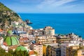 Maiori is town and comune on Amalfi coast in province of Salerno, Campania, Italy