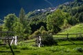 Maira Valley, Marmora, Cuneo, Piemonte, Italy. Royalty Free Stock Photo