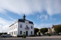 Mairie or Town Hall of Auvers-sur-Oise, painted by Vincent van Gogh Royalty Free Stock Photo