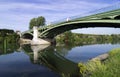 Maison Alfort bridge in Paris suburbs Royalty Free Stock Photo