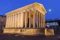 Maison Carree in Nimes Royalty Free Stock Photo