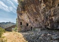 Maison du bandit near Feliceto in Corsican Royalty Free Stock Photo