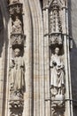 Maison du Roi building, Grand Place. Brussels Royalty Free Stock Photo