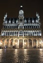 Maison du Roi (King's House) in Grand Place, Brussels Royalty Free Stock Photo