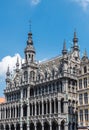Maison du Roi palace on northeast side of Grand Place, Brussels Belgium Royalty Free Stock Photo