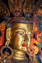 Maitreya Buddha Thiksey Gompa. Ladakh, India Royalty Free Stock Photo