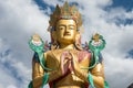 Maitreya Buddha at Nubra valley, ladakh India Royalty Free Stock Photo