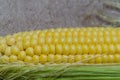 Maize cob detail