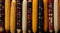 maize indian corn isolated