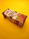 Majalengka, Indonesia- September 11 2022- Milk Chocolate Box from Cimory brand