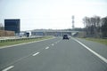 A2 highway from driver\'s perspective