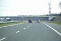 A2 highway from driver\'s perspective