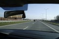 A2 highway from driver\'s perspective