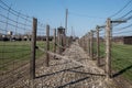 Majdanek concentration camp. Second World War Nazi German concentration camp in Lublin Poland Royalty Free Stock Photo