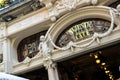 Majectic Cafe elaborate facade, Porto, Portugal Royalty Free Stock Photo