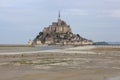 The majectic Mont-Saint-Michel in France Royalty Free Stock Photo