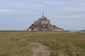 The majectic Mont-Saint-Michel in France Royalty Free Stock Photo