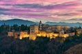 The Majestic Alhambra Royalty Free Stock Photo
