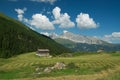 Majestic alpine landscape