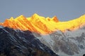 Annapurna range of the himalayas Royalty Free Stock Photo