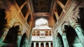 Majestic arch entrance of Garh palace, the palace was built in Raja Rao Ratan Singh Hada regime in Bundi, Rajasthan, India Royalty Free Stock Photo